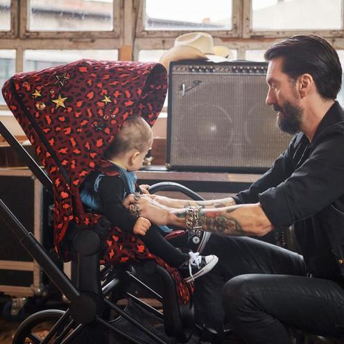 Poussette PRIAM Matt black Rockstar - CYBEX