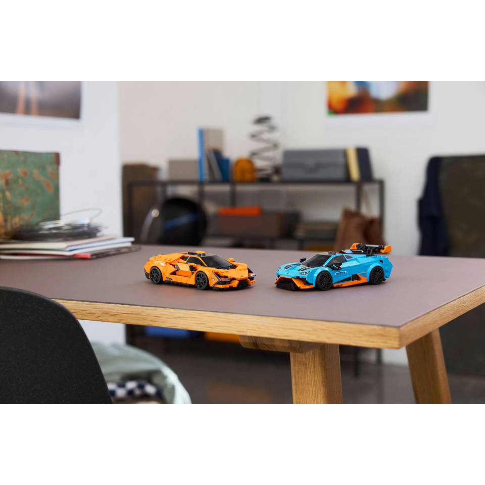 LEGO Speed Champions Lamborghini Revuelto en Huracán STO 77238
