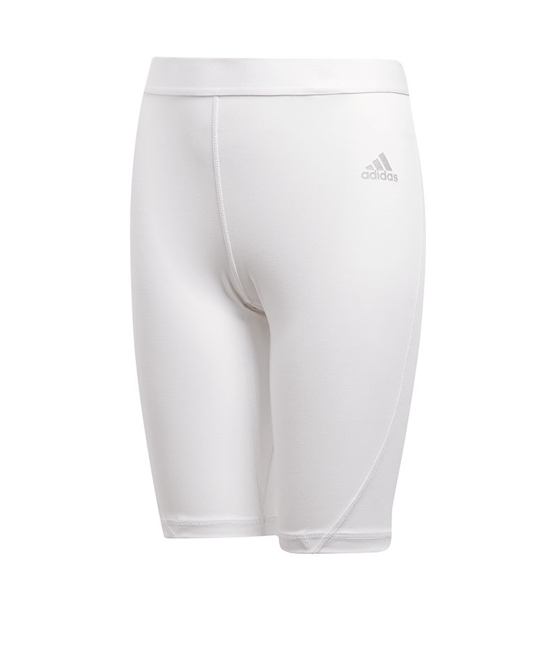 adidas Alphaskin Short Kids Weiss