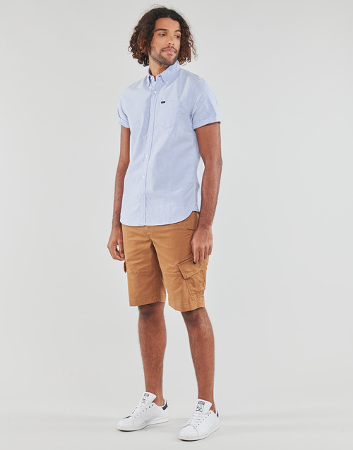 Superdry - VINTAGE OXFORD S/S SHIRT - Bleu