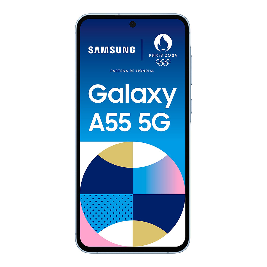 Samsung Galaxy A55 5G (Bleu) - 128 Go