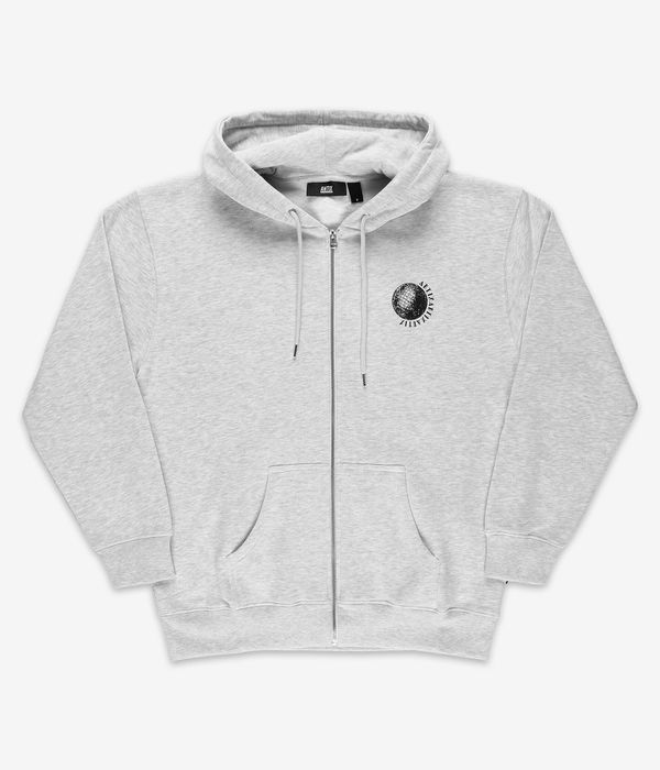 Antix Globos Zip-Hoodie (white heather)