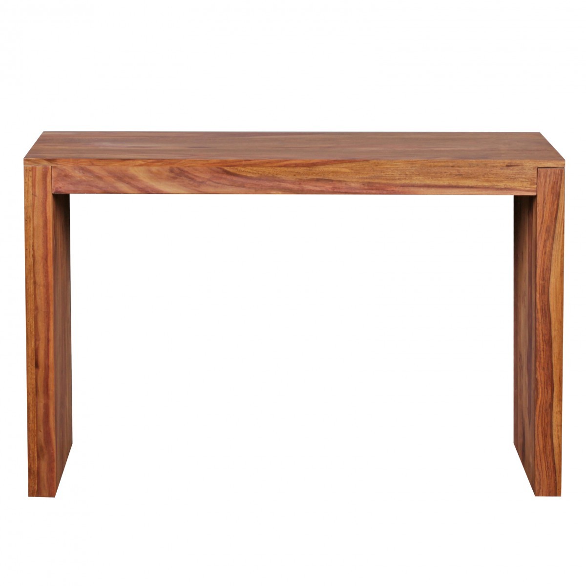 Konsolentisch - Sheesham massiv gebeizt - 115 cm breit
