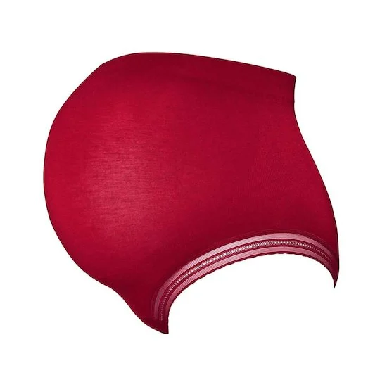 Culotte de grossesse sans couture Milk   Bordeaux        de               Cache Coeur