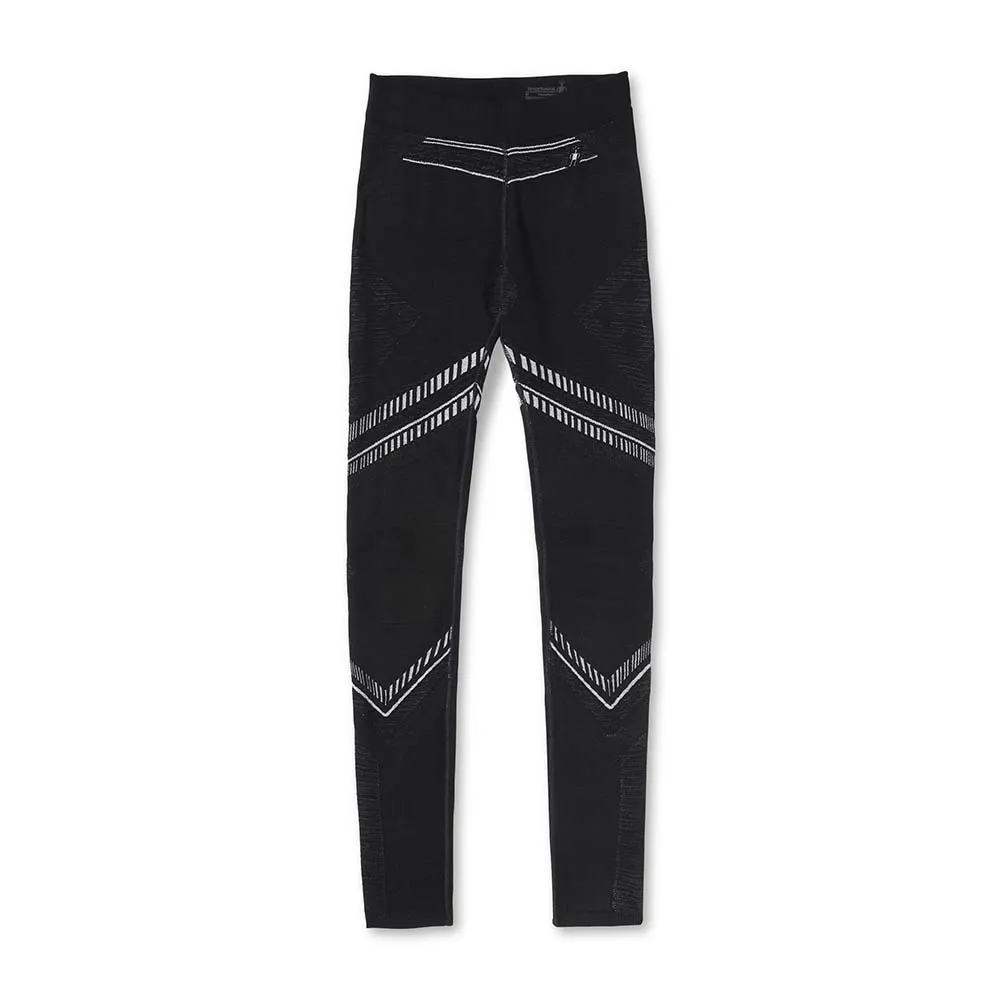 Smartwool INTRAKNIT MERINO 200 PATTERN BOTTOM - Collant Femme black winter warrior