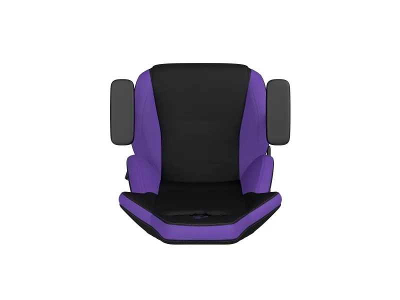 Nitro Concepts S300, Polstret vatteret sæde, Polstret vatteret ryglæn, Sort, Lilla, Sort, Lilla, Stof, Skum, Stof, Skum