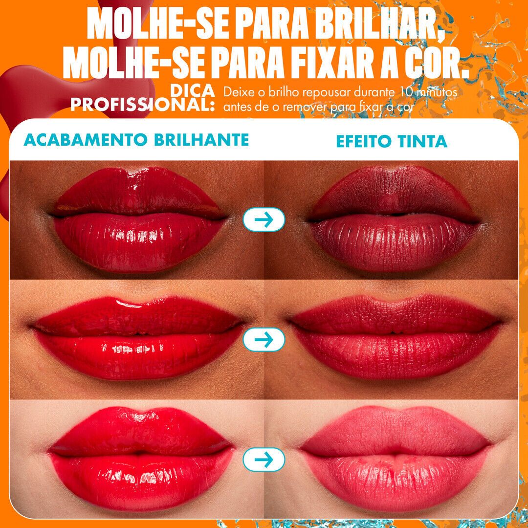 NYX Professional Makeup  Lip I.V. - Lip Gloss Stain Hidratante