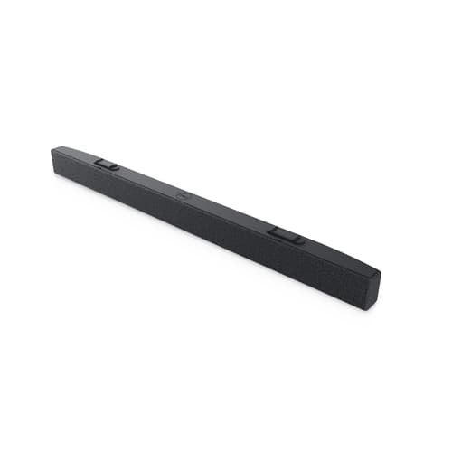 DELL Tunn Soundbar – SB521A, 3,6 W, 3,6 W, Svart, Kabel, 298 mm, 18 mm