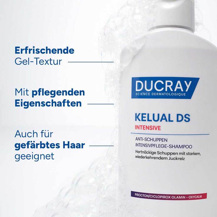 Ducray Kelual DS intensive Anti-Schuppen Shampoo, 2x100 ml