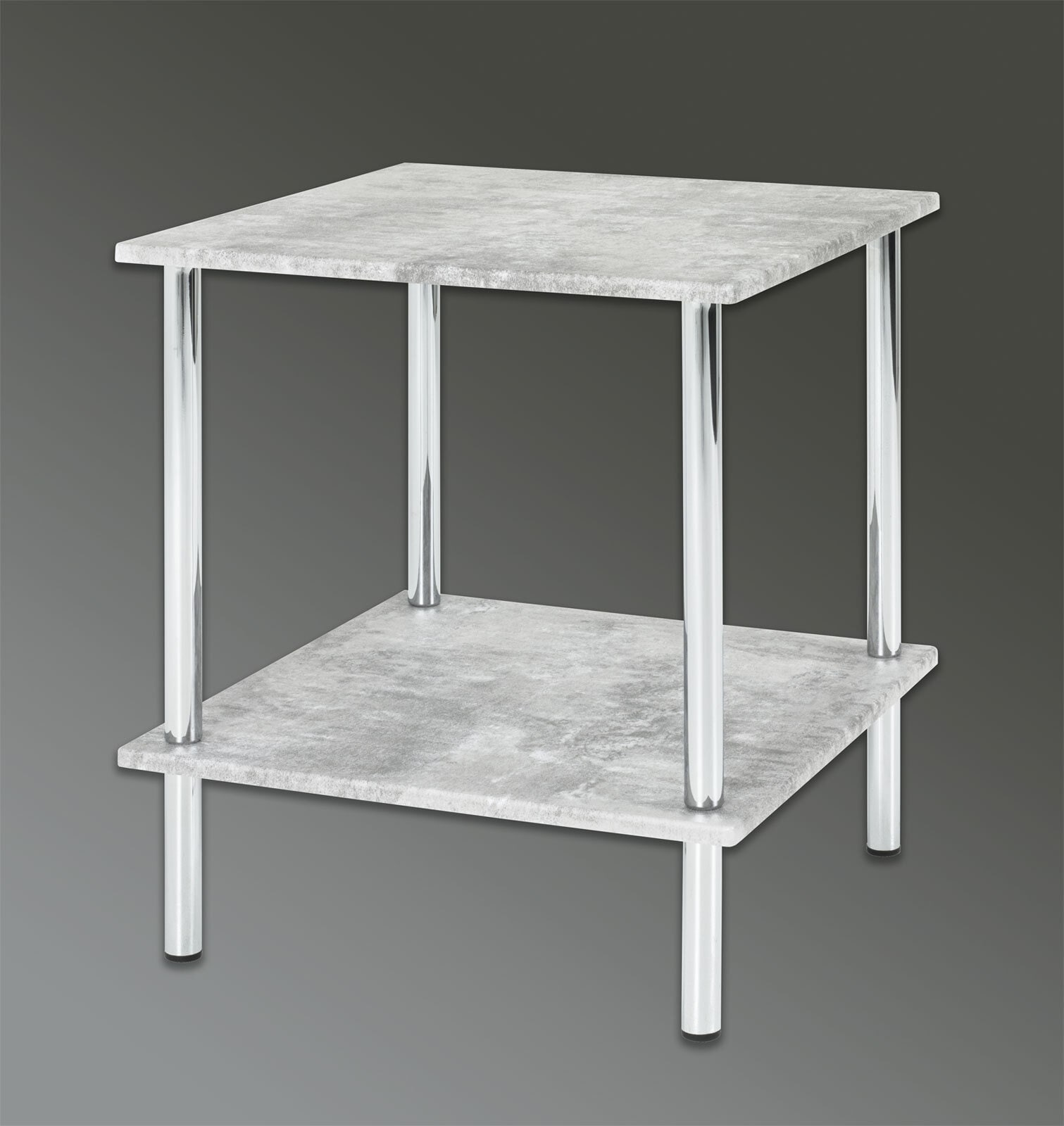 Beistelltisch Boston 39 x 45 x 39 cm Beton-Optik