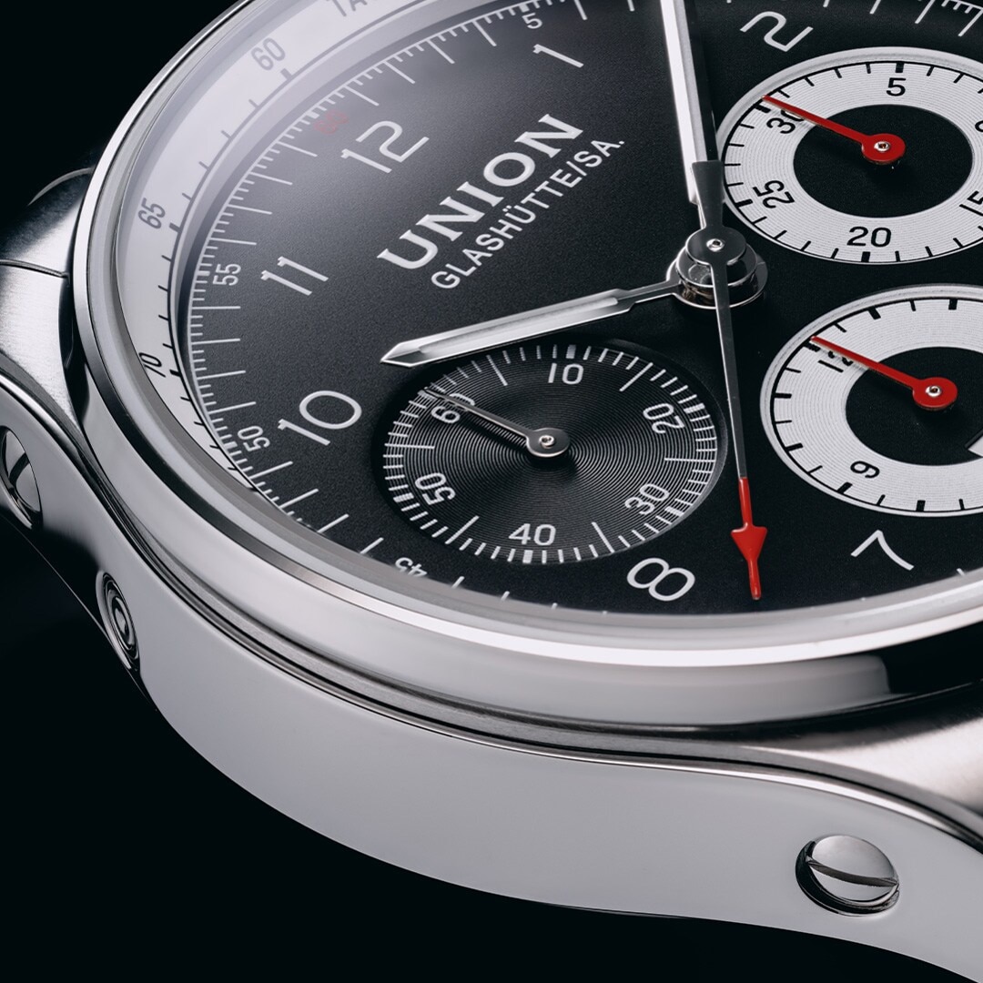 Union Glashütte Belisar Chronograph 40mm Schwarz