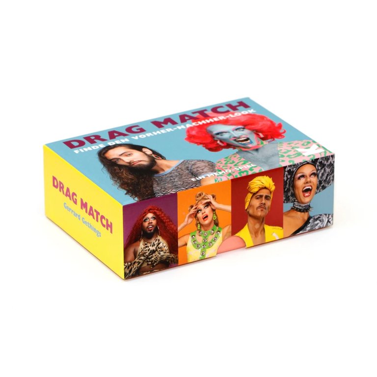 Laurence King Verlag Drag Match, Memo Spiel