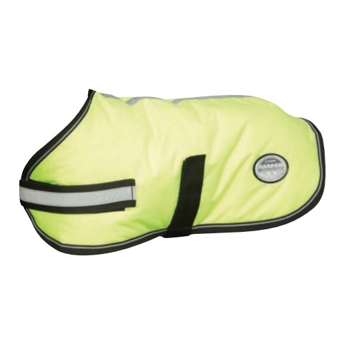 Parka refletora para cães, amarela