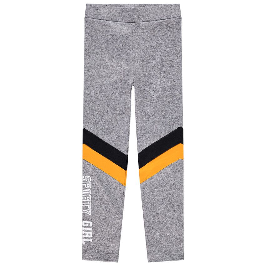 Legging de sport pour fille - Gris foncé