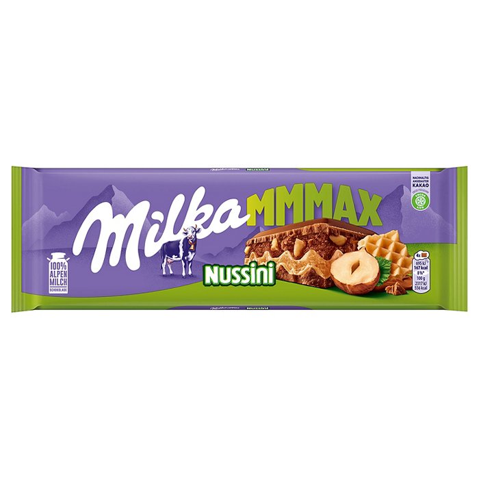 MILKA Tafelschokolade groß 270 g, Nussini