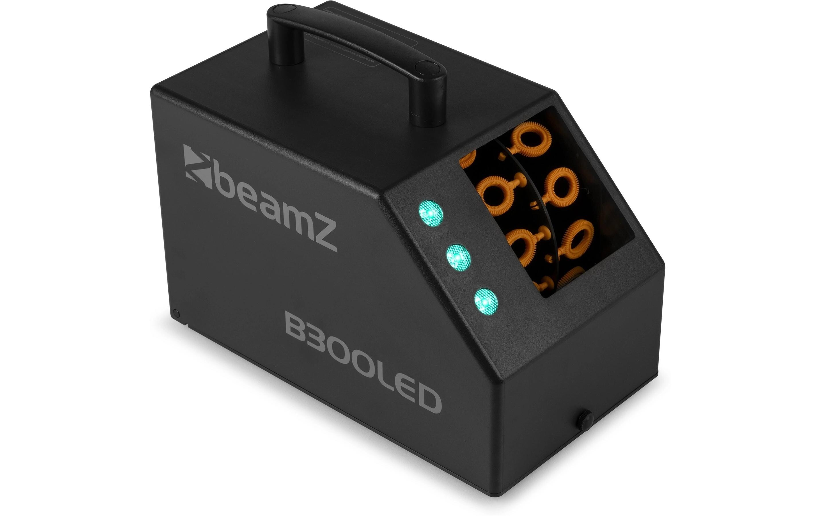 Seifenblasenmaschine B300 LEDSeifenblasenmaschine mit LED-Effekt und Fernbedienung