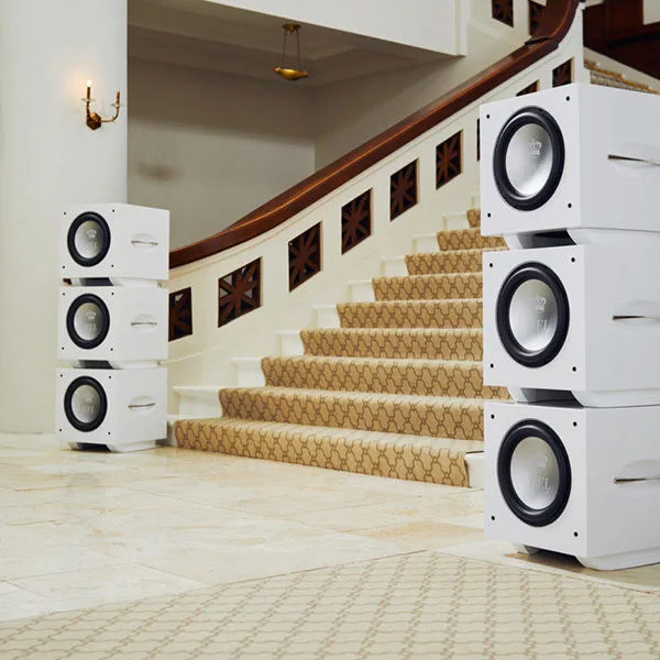 REL S812 Blanc Caissons de basses
