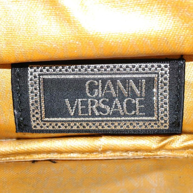 Versace Vintage Versace Handbag Black