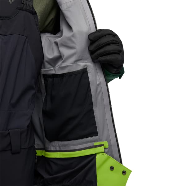 Veste de ski BLACK DIAMOND M RECON PRO STRETCH SHELL MOUNTAIN FOREST LINE GREEN