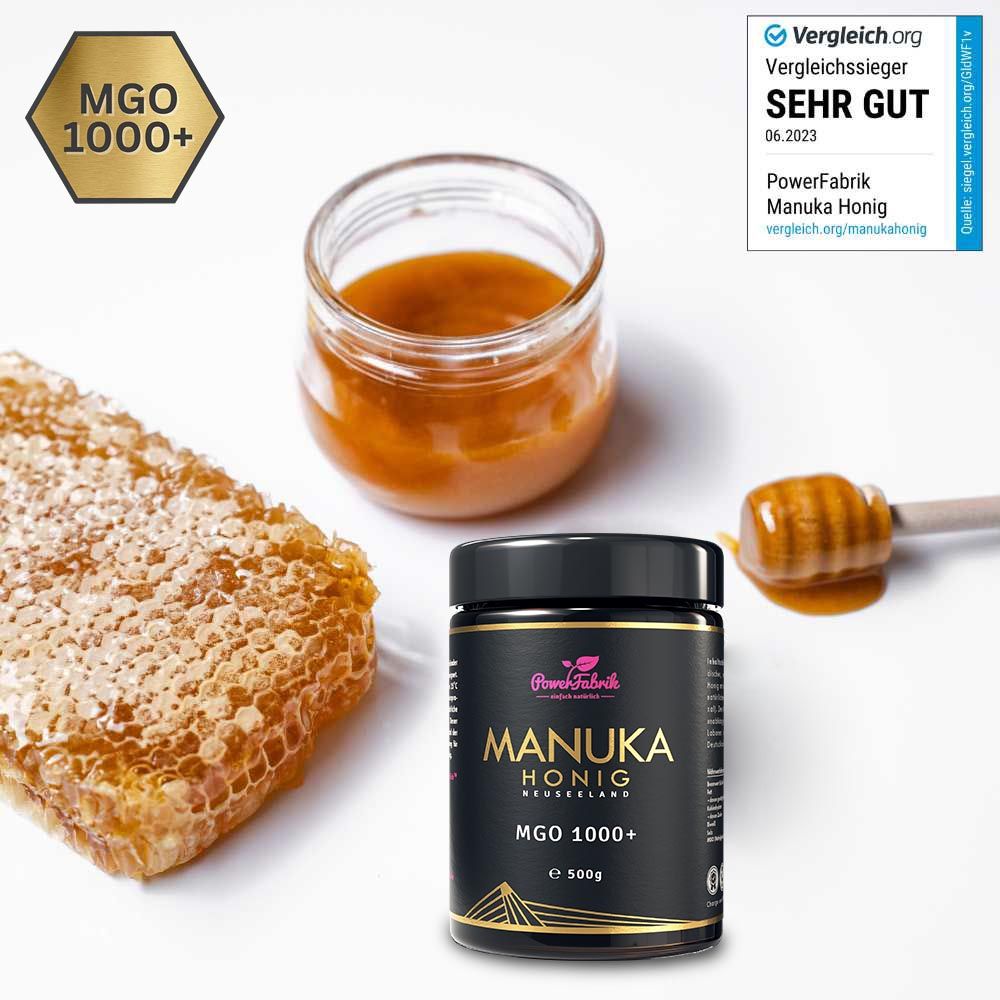 PowerFabrik Manuka Honig MGO 1000+