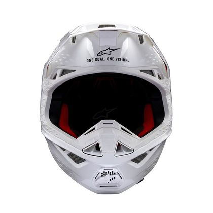 Casque cross Alpinestars SUPERTECH S-M10 - SOLID 2023 - Blanc