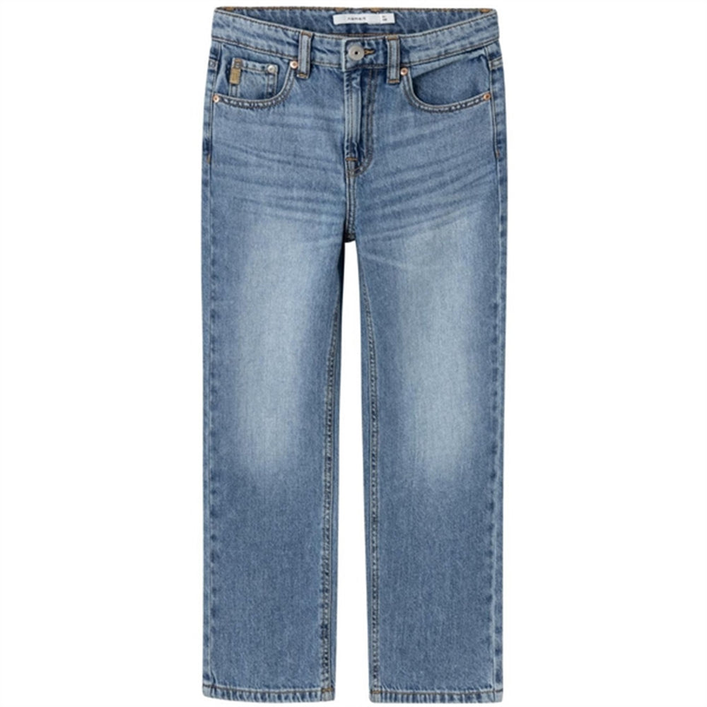 Medium Blue Denim Ryan Straight Jeans Noos