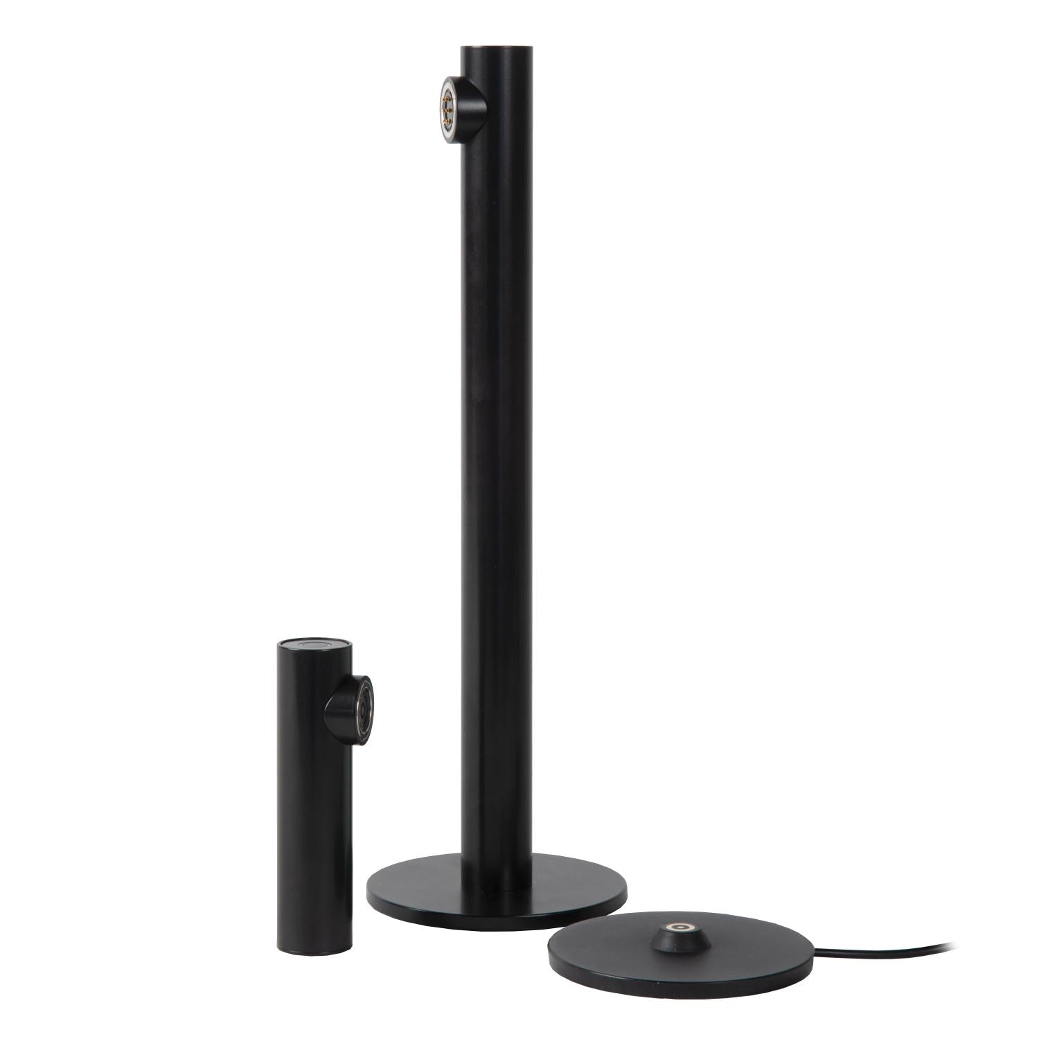 Antrim tafellamp LED oplaadbaar IP54 zwart