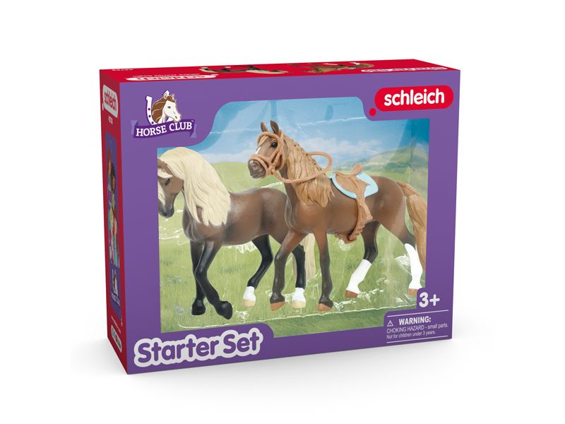 Schleich Spielfigurenset Horse Club Paso Peruano Starter-Se Figuren mit authentischen Details