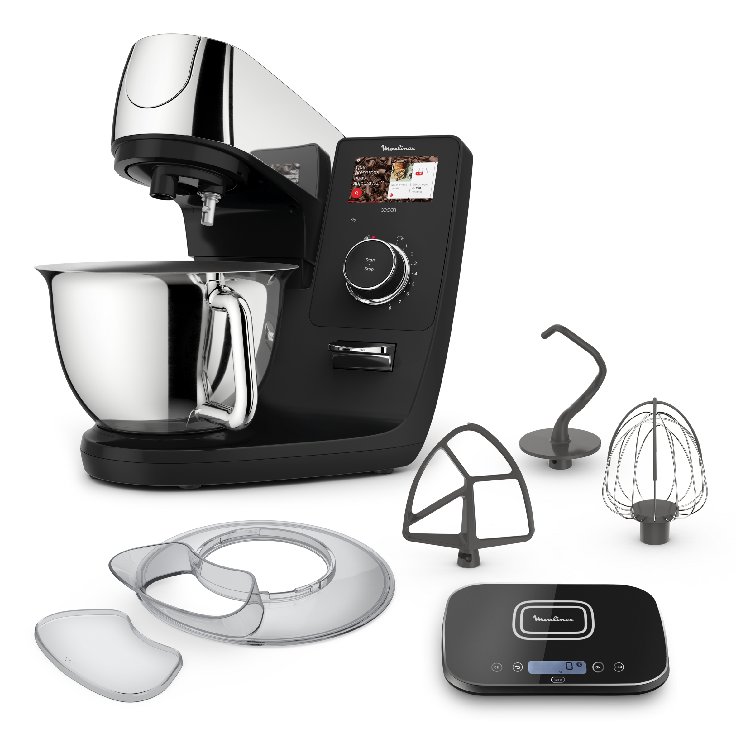 I-Coach Touch, robot pâtissier connecté, 21 programmes, coaching sur l'écran, balance