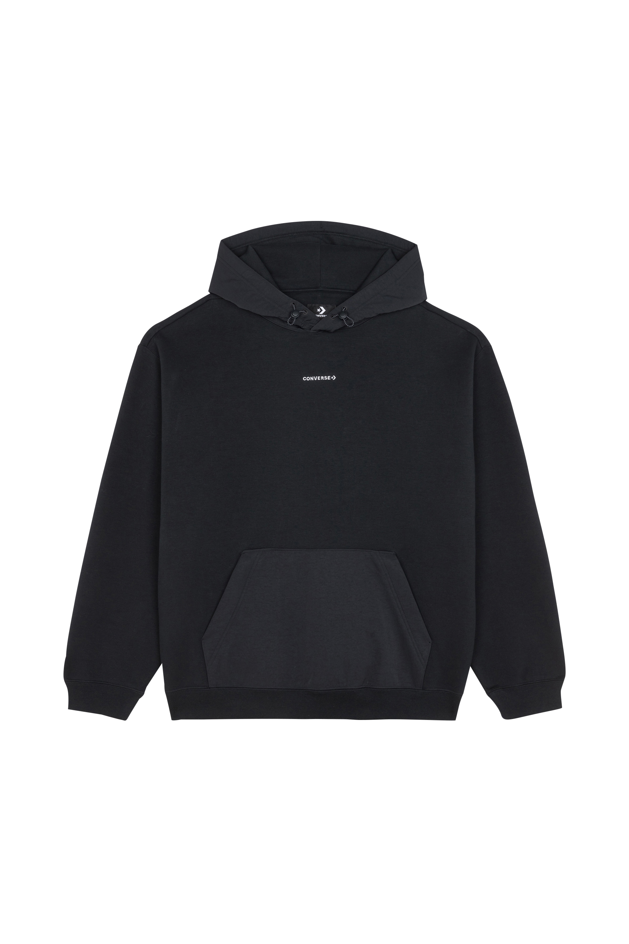 CONVERSE Sweatshirt WORDMARK HOODIE Noir