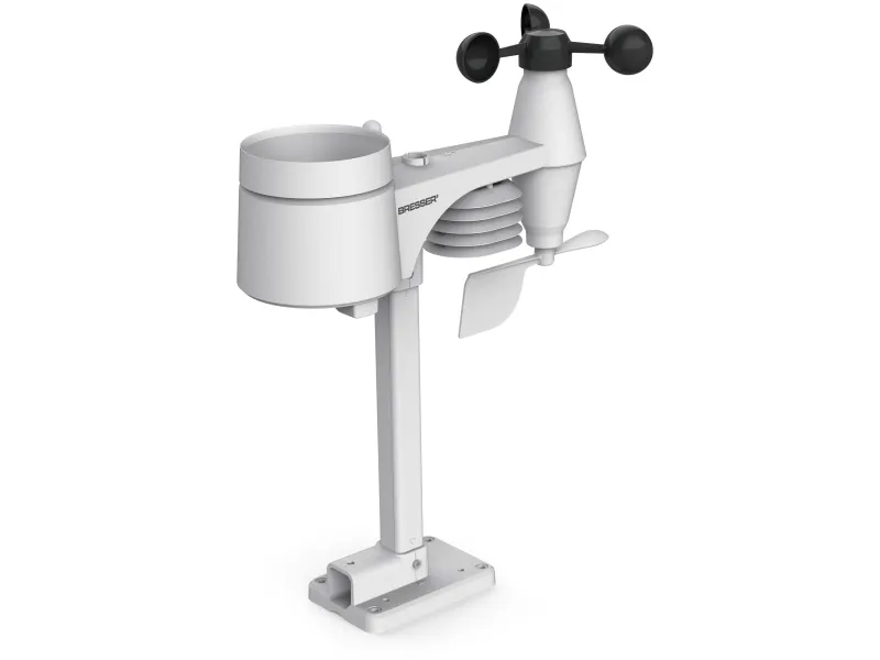 Bresser Optics 7002525, Indendørs hygrometer, Indendørs termometer, Udendørs barometer, Udendørs hygrometer, Udendørs..., Barometer, Barometer, Hygrometer, Termometer, -40 - 60 °C, -40 - 60 °C, 150 m