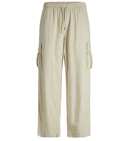 Jack & Jones Hosen - Leinen - JpstBill - Fracht - Summer Sand
