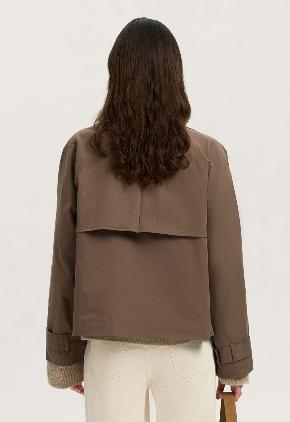 Selected Cilo Short Trenchcoat