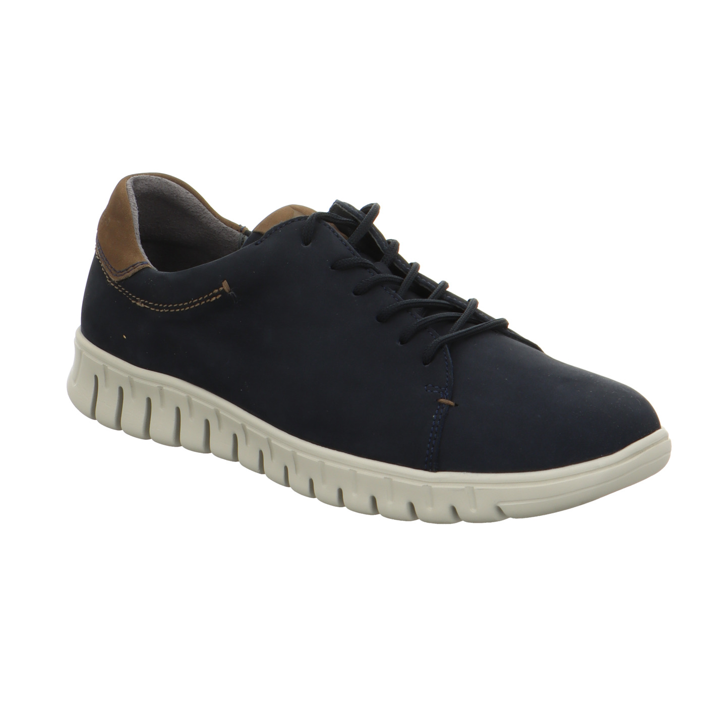 Schnürschuh blau