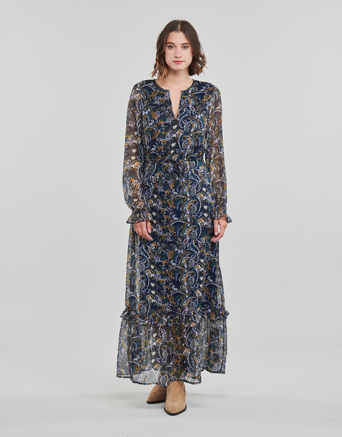 Vila - VIKELLY V-NECK L/S ANCLE - Multicolore