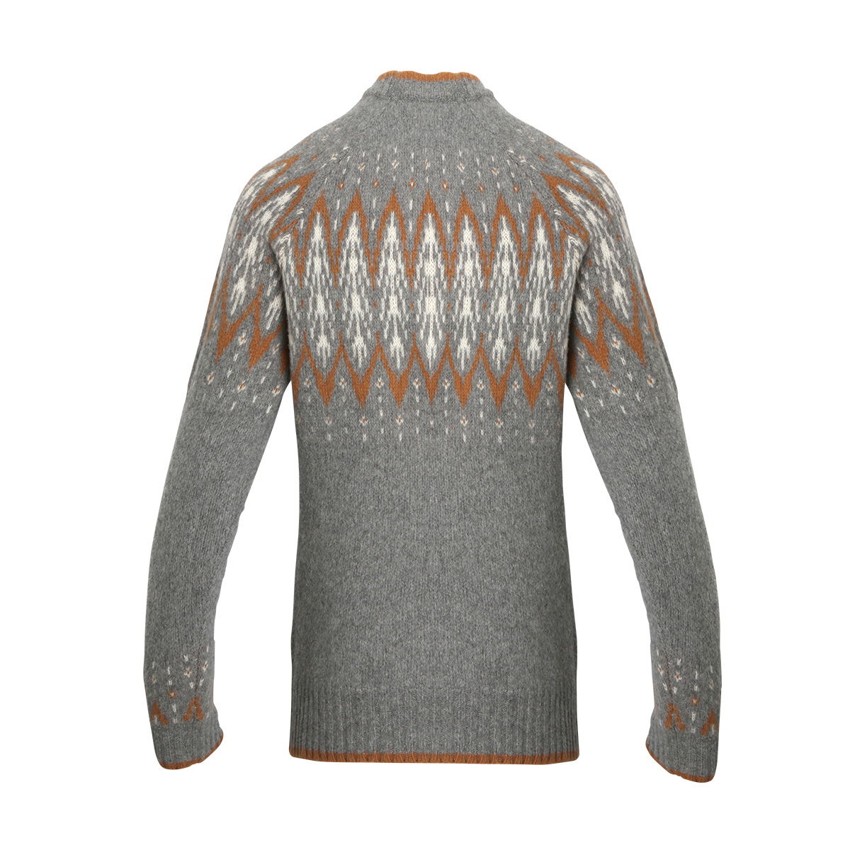 Asivik Isefjord Sweater, dame (Grey/Offwhite) - Spejder Sport