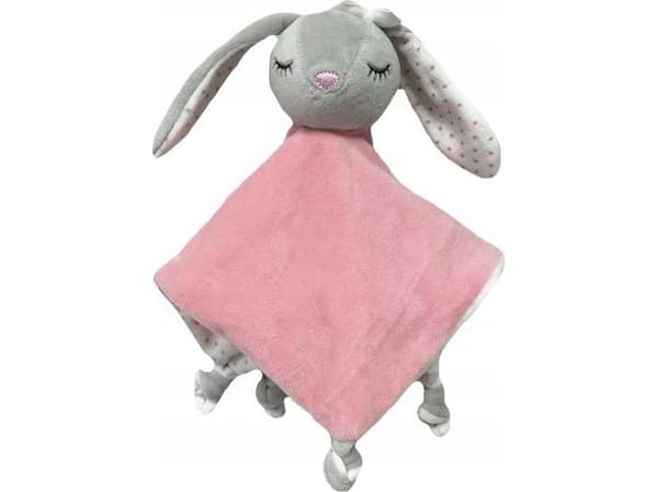 Tulilo Cuddly Baby Bunny 25x25 cm grå