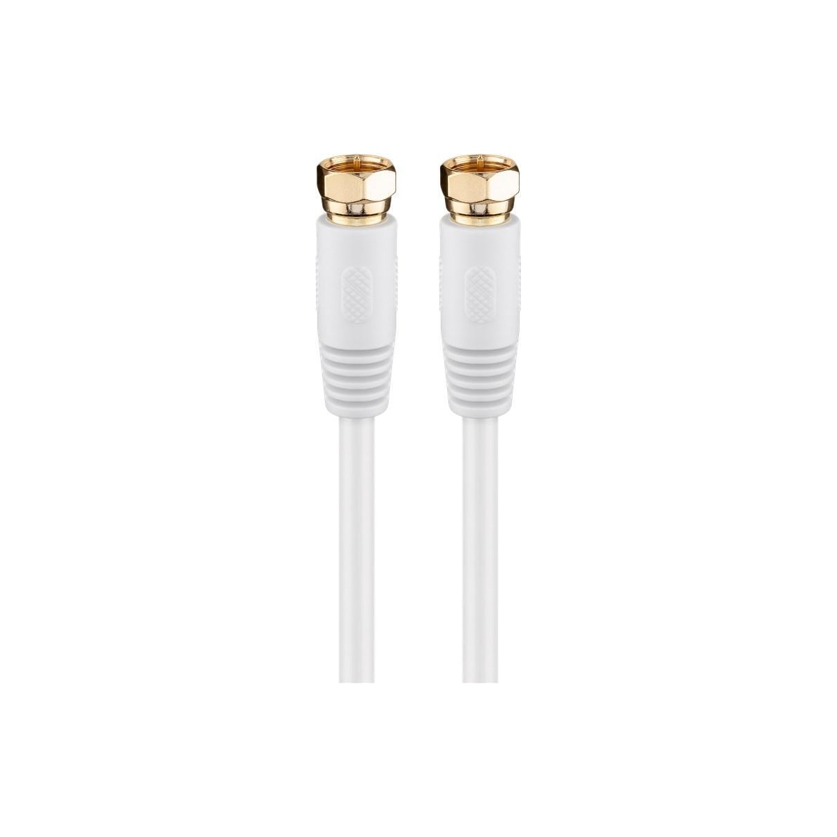 Goobay SAT-antennekabel (80 dB), 2x skjermet