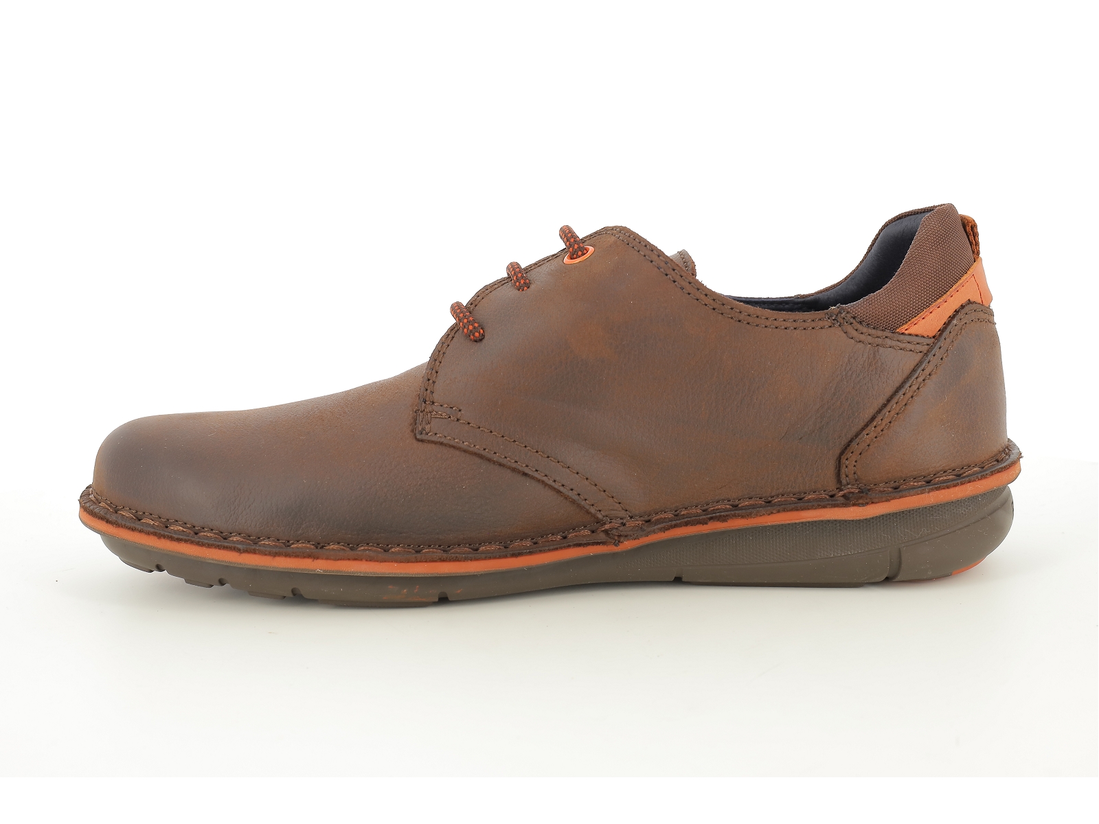 Fluchos-F0700 Cuir gras Marron Foncé