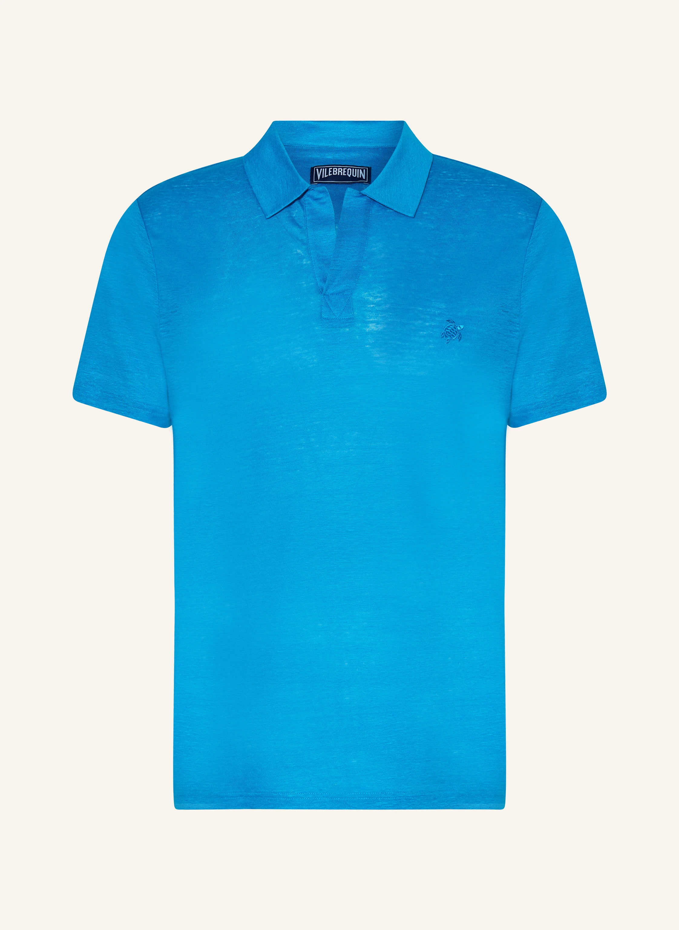 VILEBREQUIN Leinen-Poloshirt PYRAMIDE