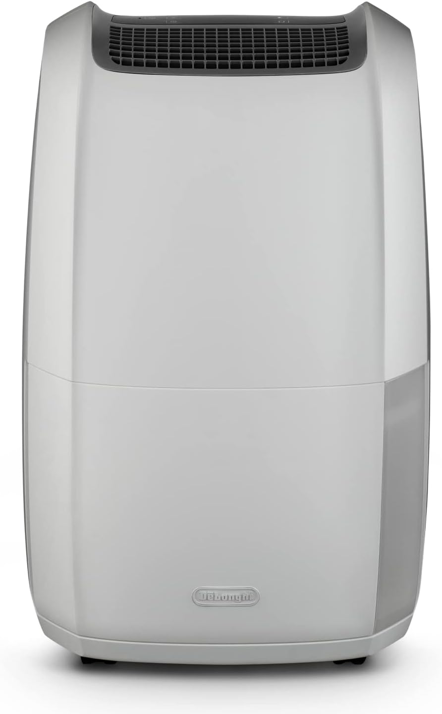 De'Longhi DDSX220 Tasciugo AriaDry Déshumidificateur d'air pour maison, 436 W, 20 L, plastique, blanc