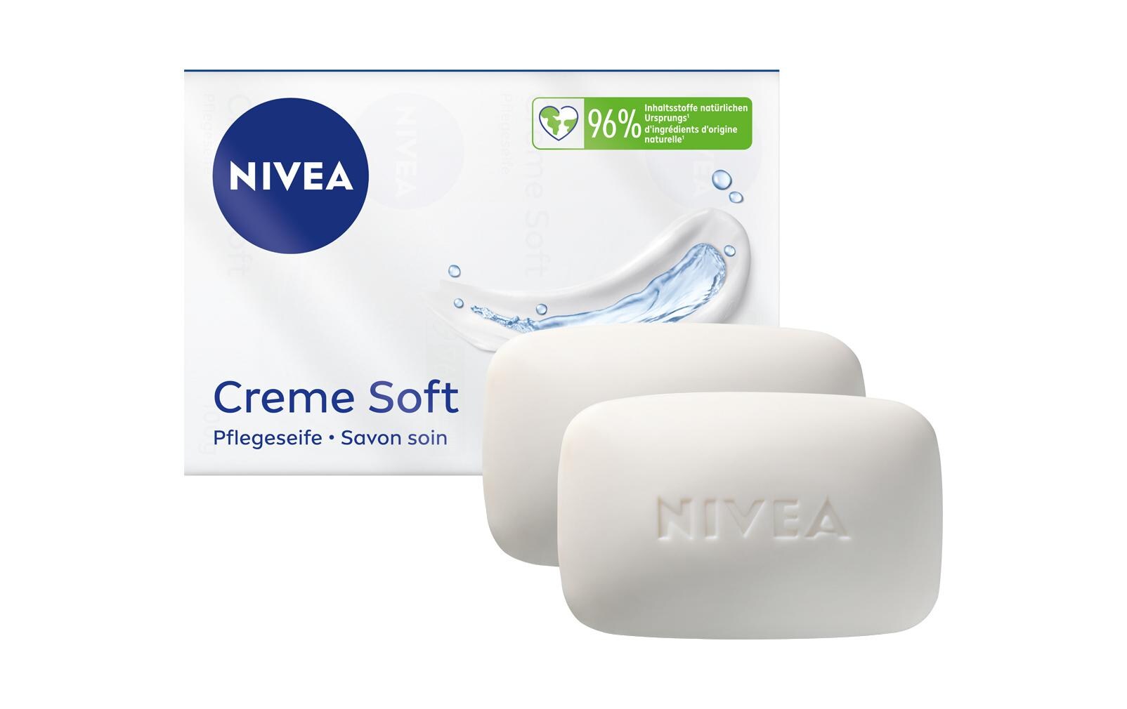 Seife Creme Soft 2 x 100 gPflegende Cremeseife