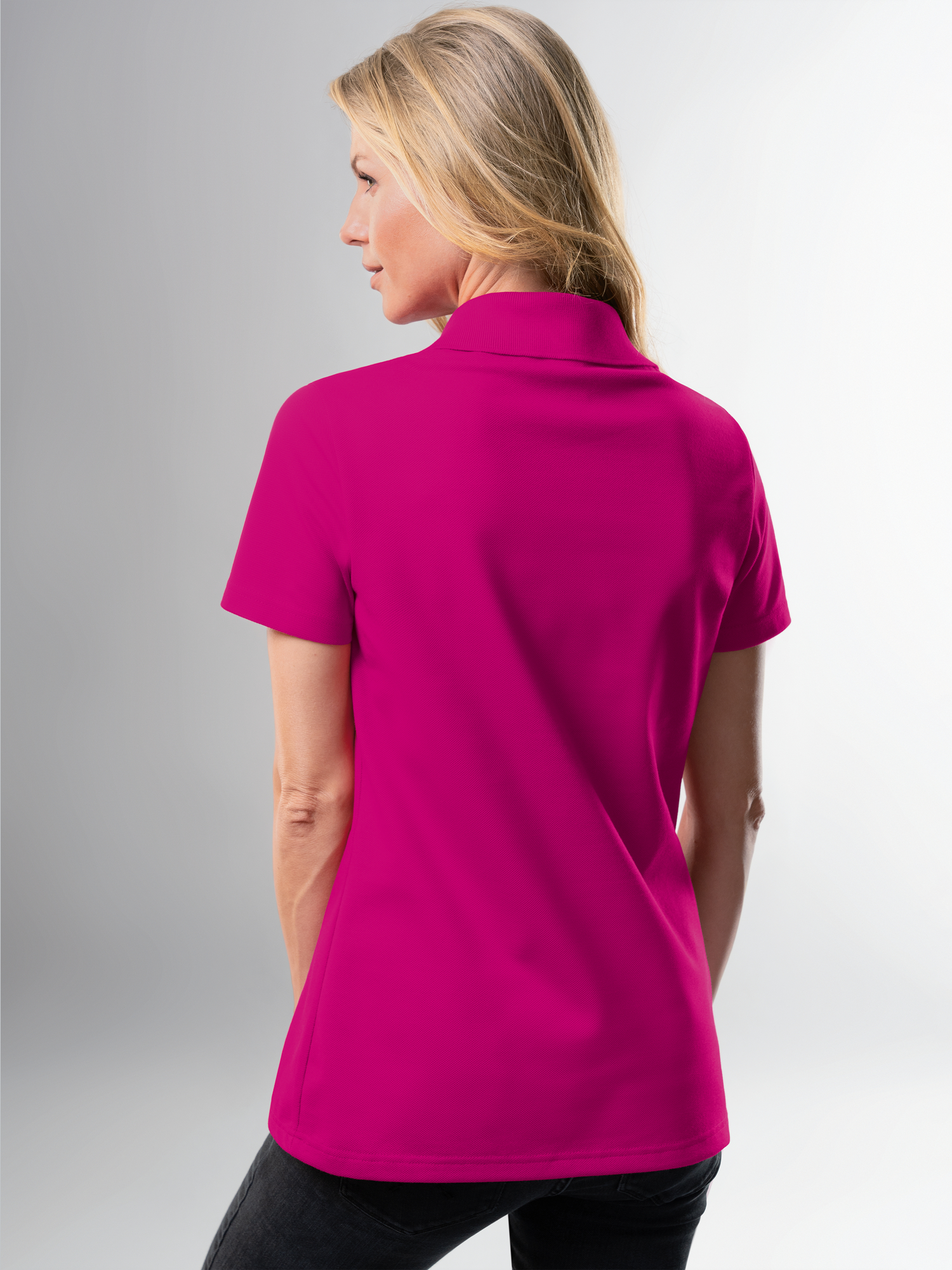 Poloshirt Slim Fit Magenta