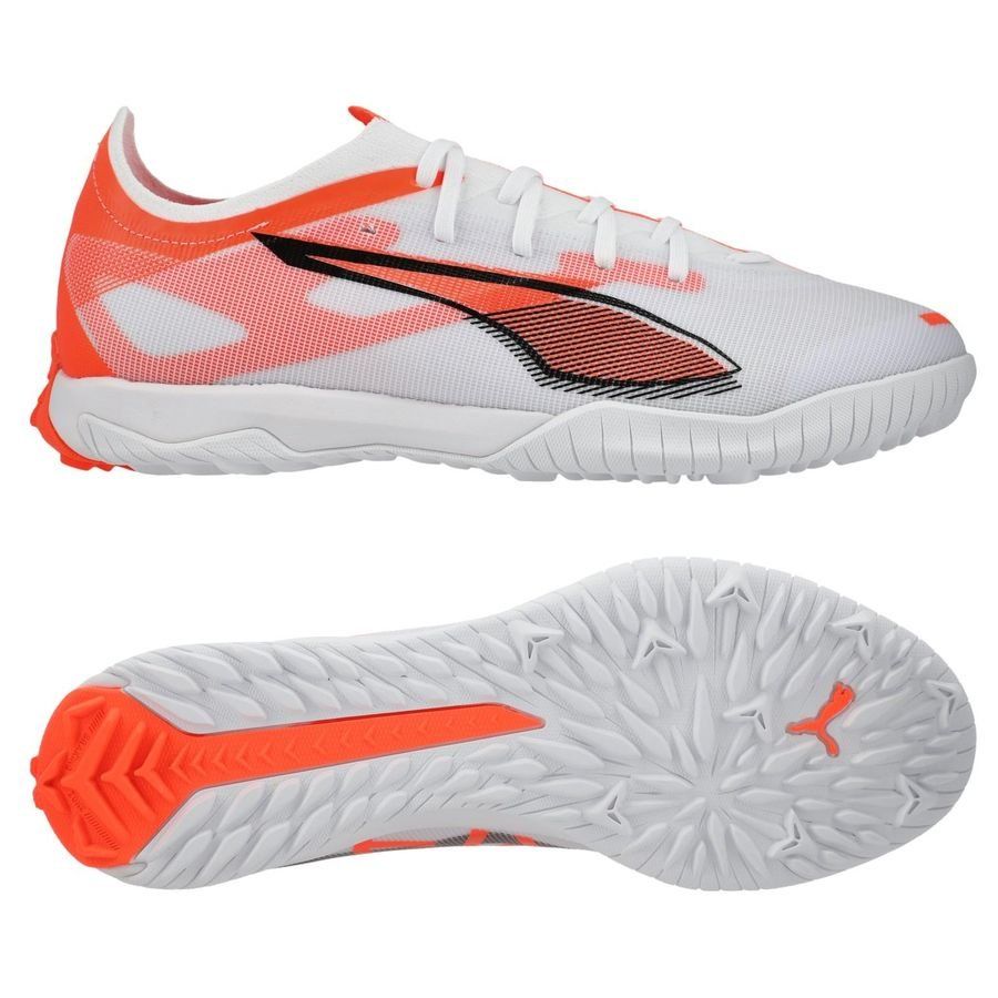 PUMA Ultra 5 Match TT Unlimited - Blanc/Noir/Glowing Red
