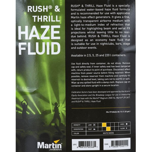Martin by Harman Rush Haze Fluid 5l