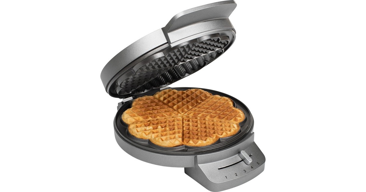Princess132380 Wafelmaker DeLuxe wafelijzer  (Grijs)