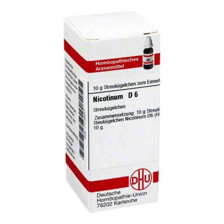 DHU Nicotinum D 6 Globuli, 10 g