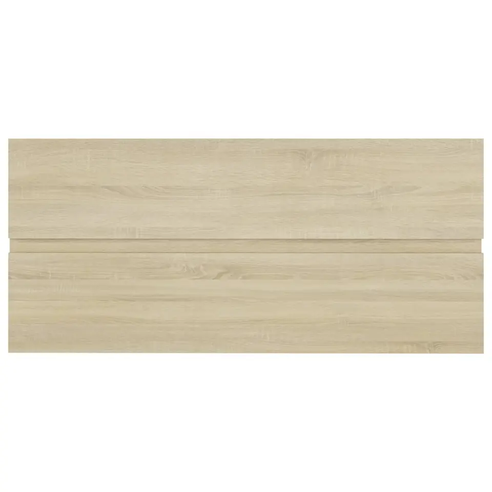 vidaXL - Wastafelkast - Bruin - Bewerkt hout - 100 x 38.5 x 45 cm