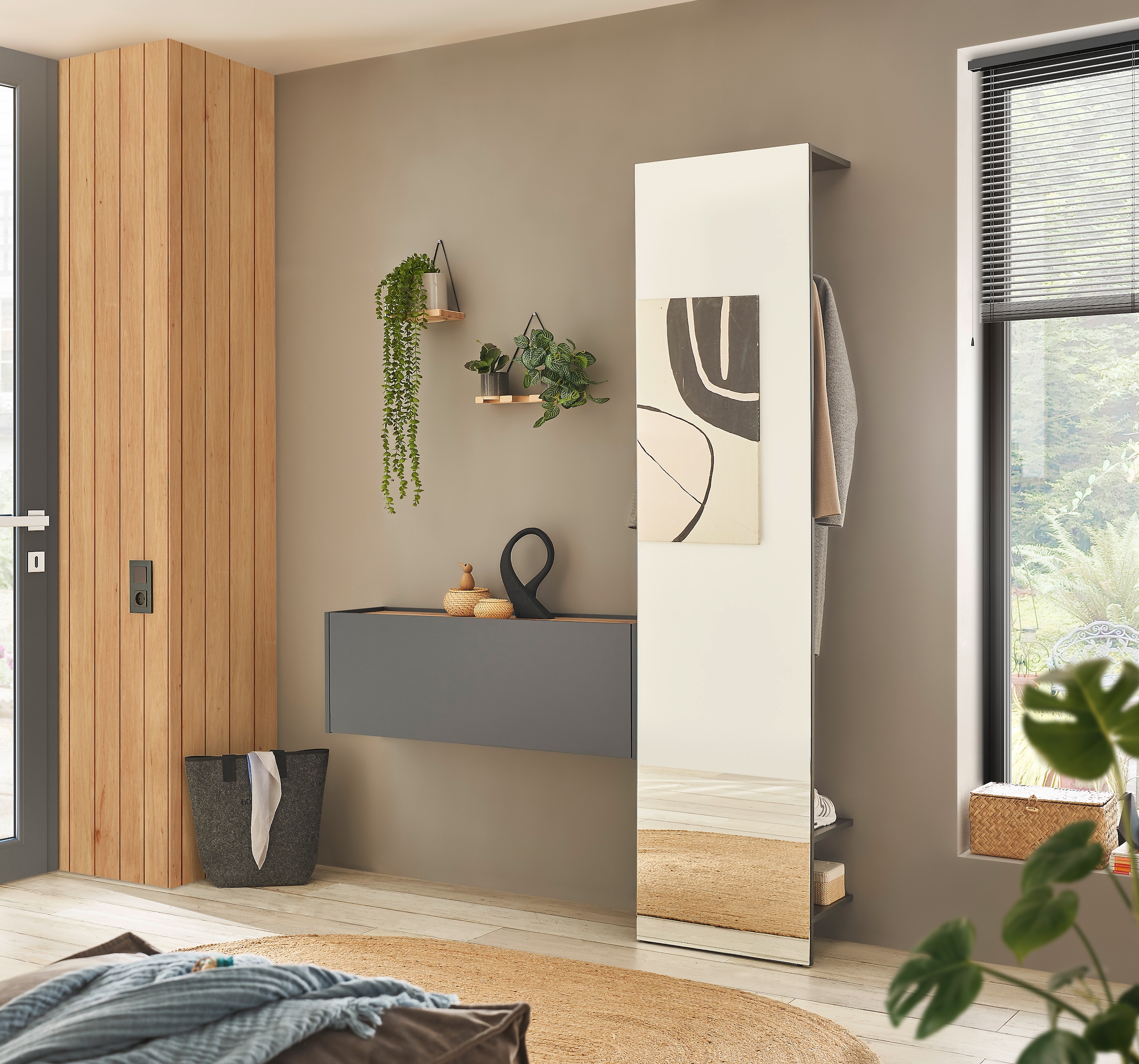 INOSIGN Garderoben-Set »GIRON/CiTY, moderne Garderobe, Komplettset mit viel Stauraum« Komplett-Set, 2 Stk. tlg.