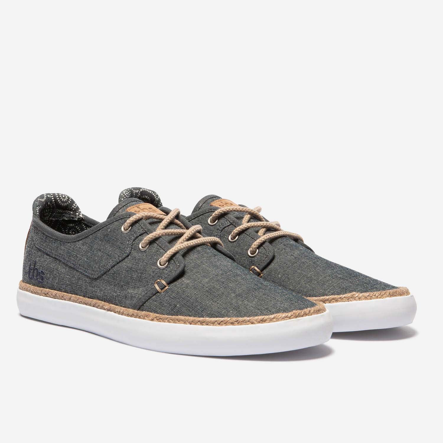 Tennis En Toile Homme Bleu